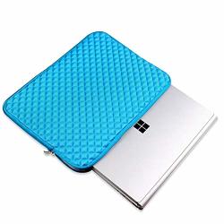 Light Blue Laptop Sleeve Macbook Air 13 Inch Meiliio Laptop Bag 13.3 Inch protective Messenger business Zipper Briefcase Handbag For Apple Macbook Air pro 13-13.3 Inch All