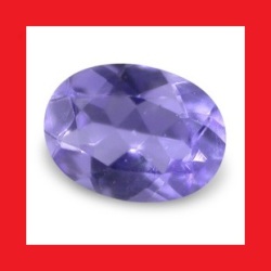 Iolite - Fine Blue Violet Oval Cut - 0.170cts