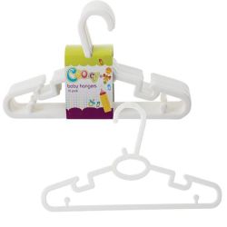 Cooey Baby Hangers 4 Packs Of 10