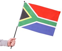 South Africa Waving Flag