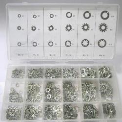 Assorted Lock Washers - 720 Pieces