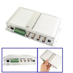 RJ45 Socket 4 Channel Active Bnc Plug Utp Video Receiver
