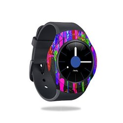 Mightyskins Protective Vinyl Skin Decal For Samsung Gear S2 3G Smart Watch Cover Wrap Sticker Skins Drips