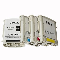 Ouguan Ink 1 Set Replacement For Hp 940XL Ink Cartridges Compatible With Hp Officejet Pro 8000 8500 8500A