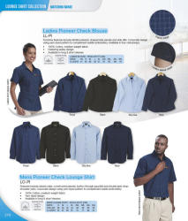 Mens & Ladies Pioneer Check Blouse Long Sleeve - 3xl 4xl 5xl - Barron - New - 4 Colours