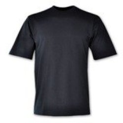 150G Super Cotton Crew-neck T-shirts - Avail In: White Navy Bo
