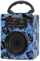Polaroid PBS334 Punk Bt Speaker Black & Blue