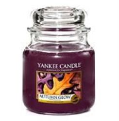 Yankee Candle Autumn Glow Medium Jar Retail Box No Warranty