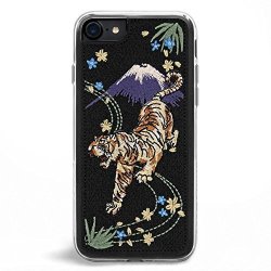 Zero Gravity Compatible With Iphone 6 6S 7 8 Fuji Phone Case - Embroidered Design - 360 Protection Drop Test Approved