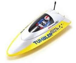 Volantex Rc Speed Boat Tumbler Auto Roll Back Pool Racer 25kph 2.4ghz