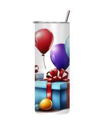 BIRTHDAY15 20 Oz Tumbler With Lid Bday Present Graphic Gift For Him Her 243