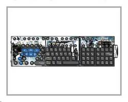 Zboard limited edition gaming keyset for Battle Field 2142