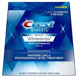 Crest 3d White Whitestrips Professional Effects - Teeth Whitening Kit 20 Treatments packaging May Vary