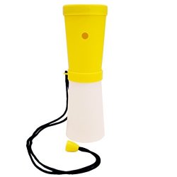 Storus Superhorn-breath Powered Horn For Safety Sports Parties And More-yellow And White Color-measures 6.75 Inches Long X 2.0 Inches Wide X 2 Inches Deep 1 Piece