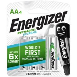Energizer - 4 Piece - Aa - Recharge - Extreme - 2300MAH - 2 Pack