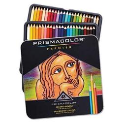 Prismacolor Premier Soft Core Colored Pencils Assorted Colors Set Of 48