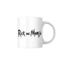 B&w Rick And Morty Coffee Mug