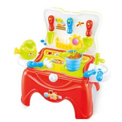 TIME2PLAY Happy Garden Play Set Red