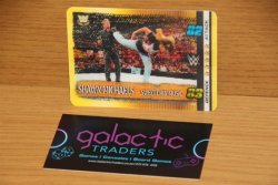 Galactic Shawn Michaels- Sweet Chin Music Wwe Topps Card Image Changing Traders