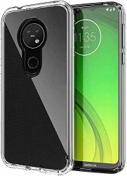 Sktgslamy Designed For Nokia 7.2 Nokia 6.2 Case HD Clear Ultra Soft Flexible Tpu Protective Case Shock-absorption Anti-scratch Cover Case For Nokia 7.2 Clear