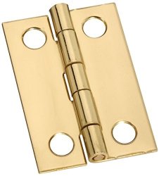 Stanley Hardware S803-140 CD5301 Middle Hinge In Brass 1-1 2 2 Piece