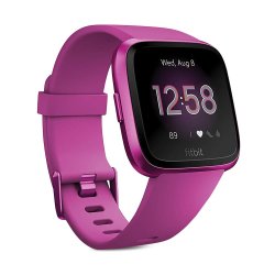 Fitbit Versa Lite Smartwatch in Mulberry