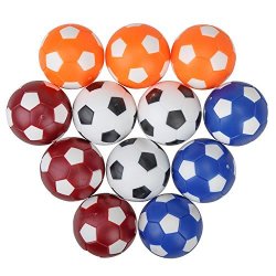 Awakingdemi Soccer Table Foosball,4pcs 36mm Soccer Table Foosball Replacement Ball Football Fussball Futbol 