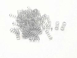 uxcell 1.8mm x 32mm Carbon Steel R Shaped Spring Cotter Clip Pin Fastener Hardware Silver Tone 20 Pcs