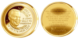 2 X Mandela 1 Oz Mint Mark 2013 Medallions