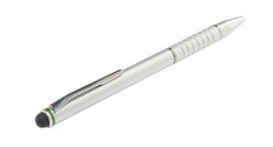 Leitz Complete 2 In 1 Stylus For Touchscreen Devices - Silver