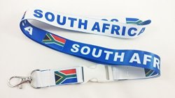 South Africa Flag Lanyard keychain 10