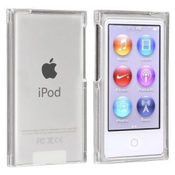 New Crystal Clear Transparent Hard Case Cover For Apple Ipod Nano 7 Gen 7TH