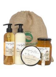 Faithful To Nature The Honey Bee Gift Set with Hessian Bag