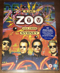 U2 - Zoo Tv Live From Sydney Deluxe 2-disc Limited Edition Dvd Still Sealed