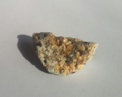 Orange Quartz Infused Rock