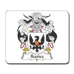 Ibanez II Family Crest Coat Of Arms Mouse Pad