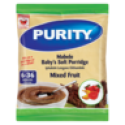 Purity Mabele Mixed Fruit Flavoured Baby's Soft Porridge 6 - 36 Months 350G