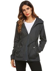 Waterproof Zhenwei Jacket With Hood Women Light Rain Coat Lined Soft Well For Running