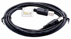 10FT Readyplug USB Cable For: Canon Office Products MX922 Wireless Color Photo Printer With Scanner Copier And Fax