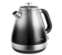 Russell Hobbs - 1.7L Kettle Ombre - Black & Silver