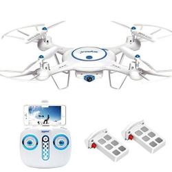 Syma X5UW Wifi Fpv Drone With 720P HD Camera 2.4GHZ Rc Quadcopter With Flight Route Setting And Altitude Hold Function Bonus Battery Included