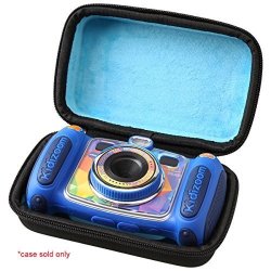 Aproca Hard Carrying Travel Case For Vtech Kidizoom Camera Pix Vtech Kidizoom Duo By Black-blue Inside
