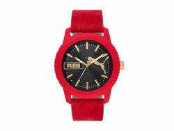 Puma Ultrafresh Three-hand Red Castor Oil Men's Watch P5107