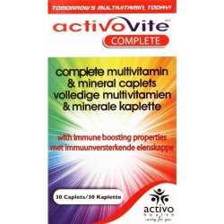 ActivoVite Complete Multivitamin & Mineral Caplets 30S