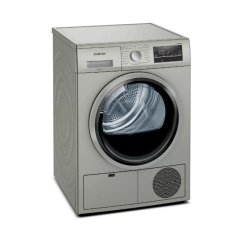 Siemens IQ500 8KG Silver Condenser Tumble Dryer - WT46G40SZA