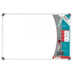 Slimline Non-magnetic Whiteboard 900 600MM - Retail