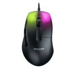 Roccat Kone Pro Black USB Wired 19000 Dpi Gaming Mouse Retail Box 1 Year Warranty   Feel Is Flow Meet The Roccat Kone Pro