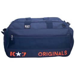 K 7 - Navy Duffel Bag With Adjustable Strap