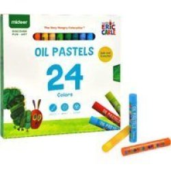 Oil Pastels - The Very Hungry Caterpillar 24 Colours