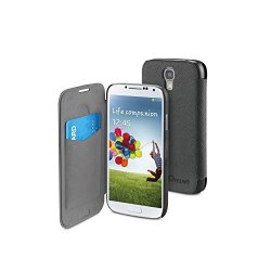Muvit Phone Case Samsung Galaxy S4EASY Folio Card Case Black